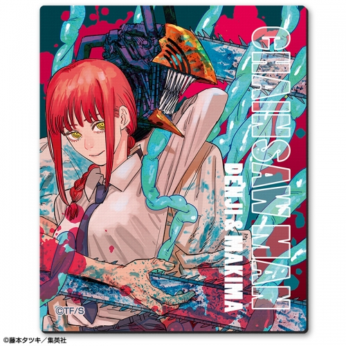 グッズ マウスパッド チェンソーマン ラバーマウスパッド デザイン03 デンジ マキマ アニメイト