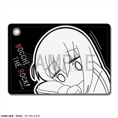 【グッズ-パスケース】ぼっち・ざ・ろっく! レザーパスケース デザイン01(後藤ひとり/A)