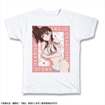 【グッズ-Tシャツ】彼女、お借りします Tシャツ Lサイズ デザイン01(水原千鶴)