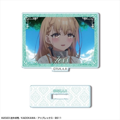 【グッズ-スタンドポップ】豚のレバーは加熱しろ ミニアクリルスタンド デザイン02(ジェス/B)