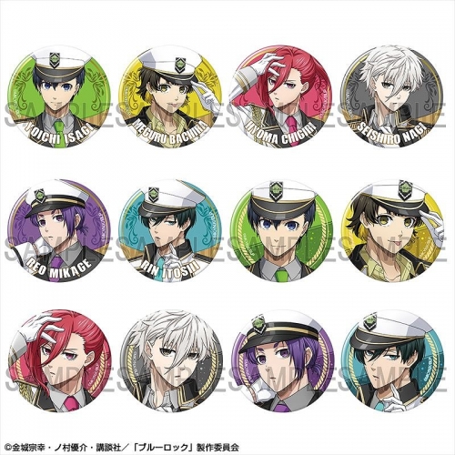 グッズ-バッチ】ブルーロック 12個入りトレーディング缶バッジ(監獄の  