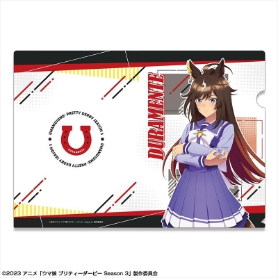 【グッズ-クリアファイル】TVアニメ『ウマ娘 プリティーダービー Season 3』 クリアファイル デザイン06(ドゥラメンテ/制服ver.)【描き下ろし】