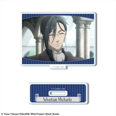 【グッズ-スタンドポップ】TVアニメ『黒執事 -寄宿学校編-』 ミニアクリルスタンド デザイン07(セバスチャン・ミカエリス/G)