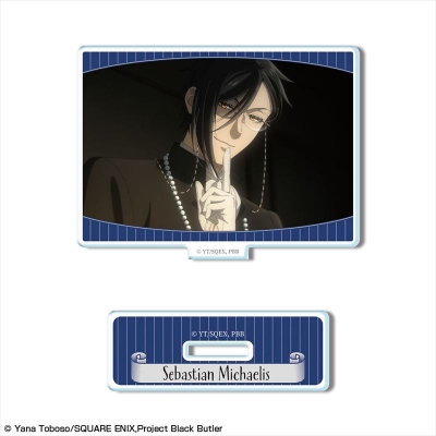 【グッズ-スタンドポップ】TVアニメ『黒執事 -寄宿学校編-』 ミニアクリルスタンド デザイン10(セバスチャン・ミカエリス/J)