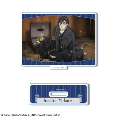 【グッズ-スタンドポップ】TVアニメ『黒執事 -寄宿学校編-』 ミニアクリルスタンド デザイン12(セバスチャン・ミカエリス/L)