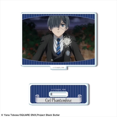 【グッズ-スタンドポップ】TVアニメ『黒執事 -寄宿学校編-』 ミニアクリルスタンド デザイン24(シエル・ファントムハイヴ/L)