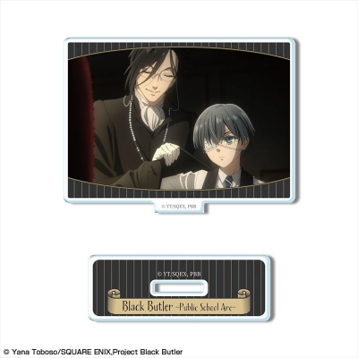 【グッズ-スタンドポップ】TVアニメ『黒執事 -寄宿学校編-』 ミニアクリルスタンド デザイン32(セバスチャン・ミカエリス&シエル・ファントムハイヴ/A)
