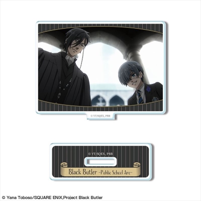 【グッズ-スタンドポップ】TVアニメ『黒執事 -寄宿学校編-』 ミニアクリルスタンド デザイン34(セバスチャン・ミカエリス&シエル・ファントムハイヴ/C)
