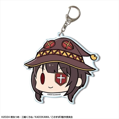 【グッズ-キーホルダー】この素晴らしい世界に祝福を!3 ビッグアクリルキーホルダー Ver.2 デザイン02(めぐみん)