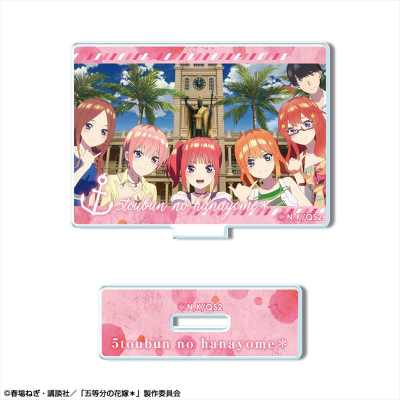 【グッズ-スタンドポップ】五等分の花嫁* ミニアクリルスタンド デザイン22(集合/B)
