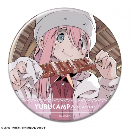 グッズ-バッチ】ゆるキャン△ SEASON3 缶バッジ デザイン02(各務原 
