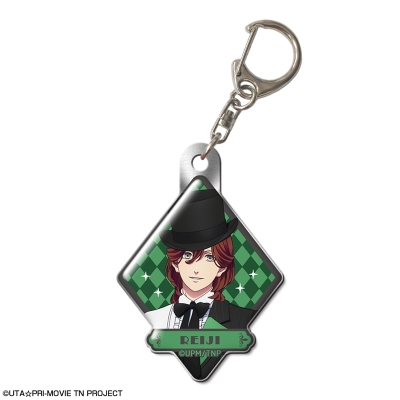 【グッズ-キーホルダー】劇場版 うたの☆プリンスさまっ♪ TABOO NIGHT XXXX ぷくっとメタルキーホルダー デザイン01(寿 嶺二)