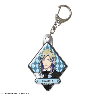 【グッズ-キーホルダー】劇場版 うたの☆プリンスさまっ♪ TABOO NIGHT XXXX ぷくっとメタルキーホルダー デザイン04(カミュ)