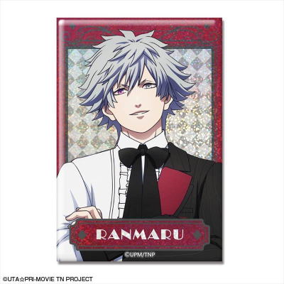 【グッズ-バッチ】劇場版 うたの☆プリンスさまっ♪ TABOO NIGHT XXXX ホログラム缶バッジ デザイン02(黒崎蘭丸)