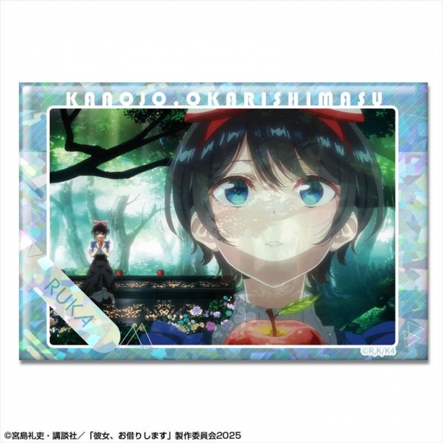 【グッズ-バッチ】彼女、お借りします ホログラム缶バッジ Ver.3 デザイン10(更科瑠夏/A)