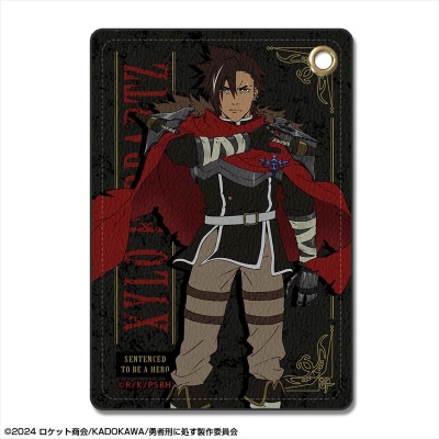 【グッズ-パスケース】勇者刑に処す 懲罰勇者9004隊刑務記録 レザーパスケース デザイン01(ザイロ・フォルバーツ)