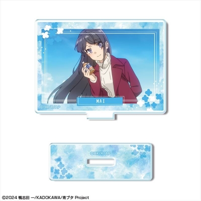 【グッズ-スタンドポップ】青春ブタ野郎はサンタクロースの夢を見ない ミニアクリルスタンド デザイン01(桜島麻衣/A)