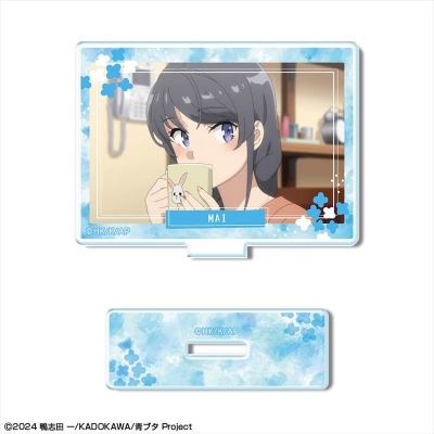 【グッズ-スタンドポップ】青春ブタ野郎はサンタクロースの夢を見ない ミニアクリルスタンド デザイン04(桜島麻衣/D)