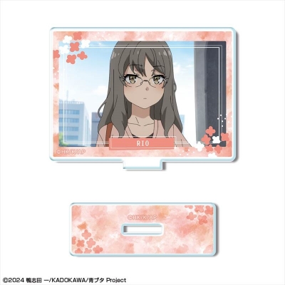 【グッズ-スタンドポップ】青春ブタ野郎はサンタクロースの夢を見ない ミニアクリルスタンド デザイン10(双葉理央)