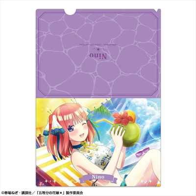 【グッズ-クリアファイル】五等分の花嫁* クリアファイル Ver.2 デザイン07(中野二乃/B)