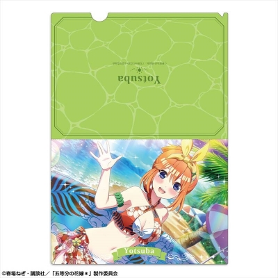 【グッズ-クリアファイル】五等分の花嫁* クリアファイル Ver.2 デザイン09(中野四葉/B)