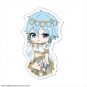 【グッズ-ステッカー】ソードアート・オンライン ステッカー デザイン03(シノン/ちびキャラ踊り子ver.)の画像