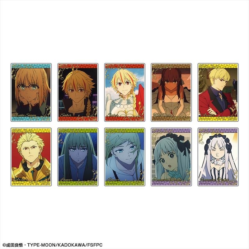 【グッズ-カード】TVアニメ『Fate/strange Fake』 10個入りトレーディングアクリルカード