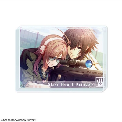 【グッズ-置きもの】Glass Heart Princess アクリルブロック デザイン02(柾木真之介/B)