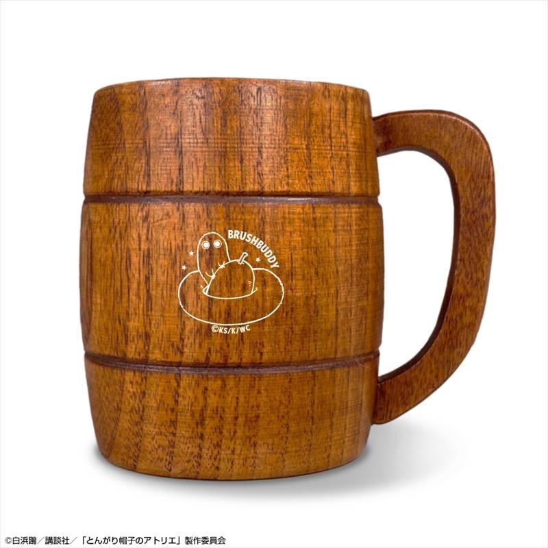 [Good-Mug] TV Anime “Atelier the Pointy Hat” Barrel Mug (Fudemushi/Chibi Character)