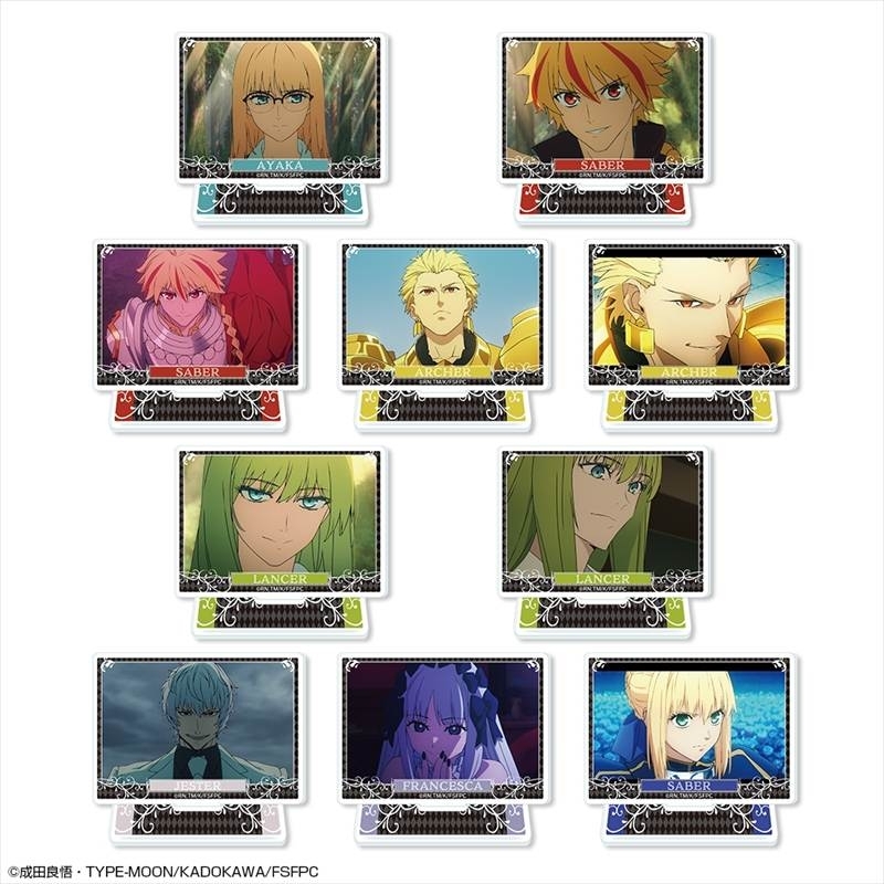 [Good-Stand Pop] TV Anime “Fate/Strange Fake” 10-Pack Trading Acrylic Stand