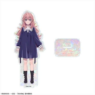 【グッズ-スタンドポップ】TVアニメ「きみが死ぬまで恋をしたい」 ホログラムアクリルスタンド デザイン02(カガリ・ミミ)
