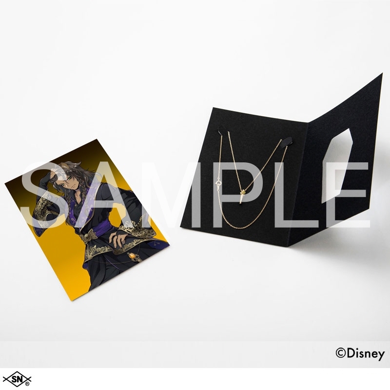 【グッズ-ネックレス】『ディズニー ツイステッドワンダーランド』 <サバナクロー寮> <レオナ・キングスカラー>シルバーネックレス ゴールド