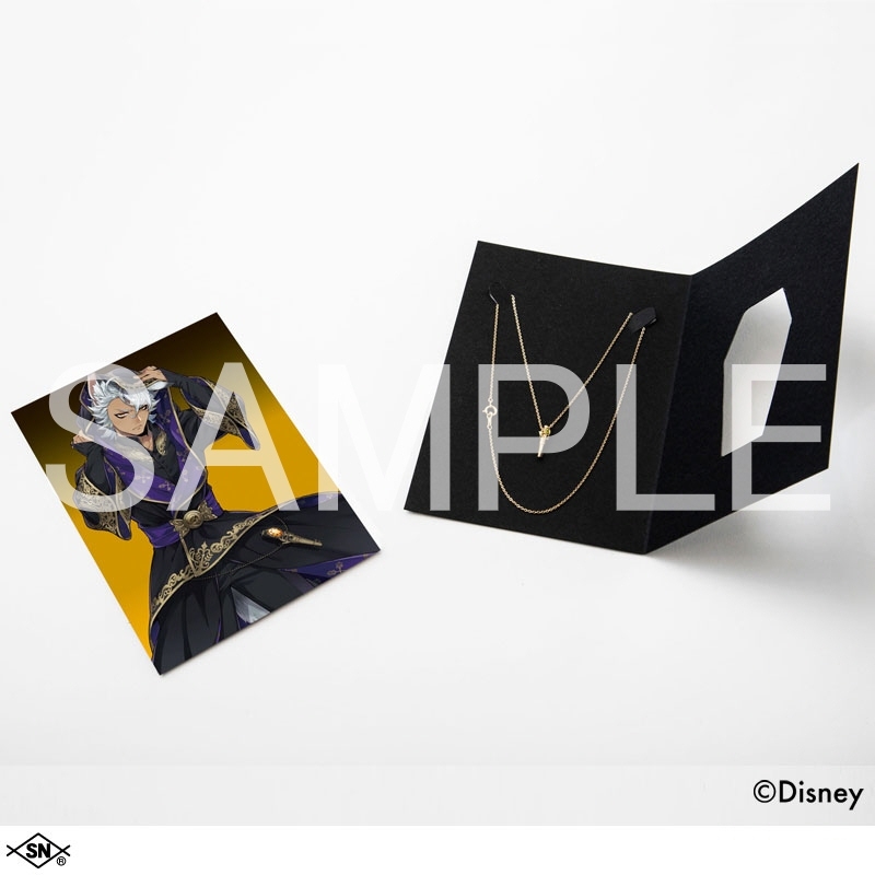 【グッズ-ネックレス】『ディズニー ツイステッドワンダーランド』 <サバナクロー寮> <ジャック・ハウル>シルバーネックレス ゴールド