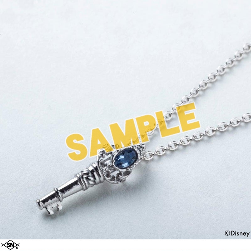 【グッズ-ネックレス】『ディズニー ツイステッドワンダーランド』 <オクタヴィネル寮> <フロイド・リーチ>シルバーネックレス