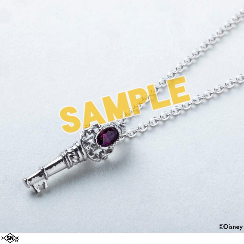 【グッズ-ネックレス】『ディズニー ツイステッドワンダーランド』 <スカラビア寮> <カリム・アルアジーム>シルバーネックレス