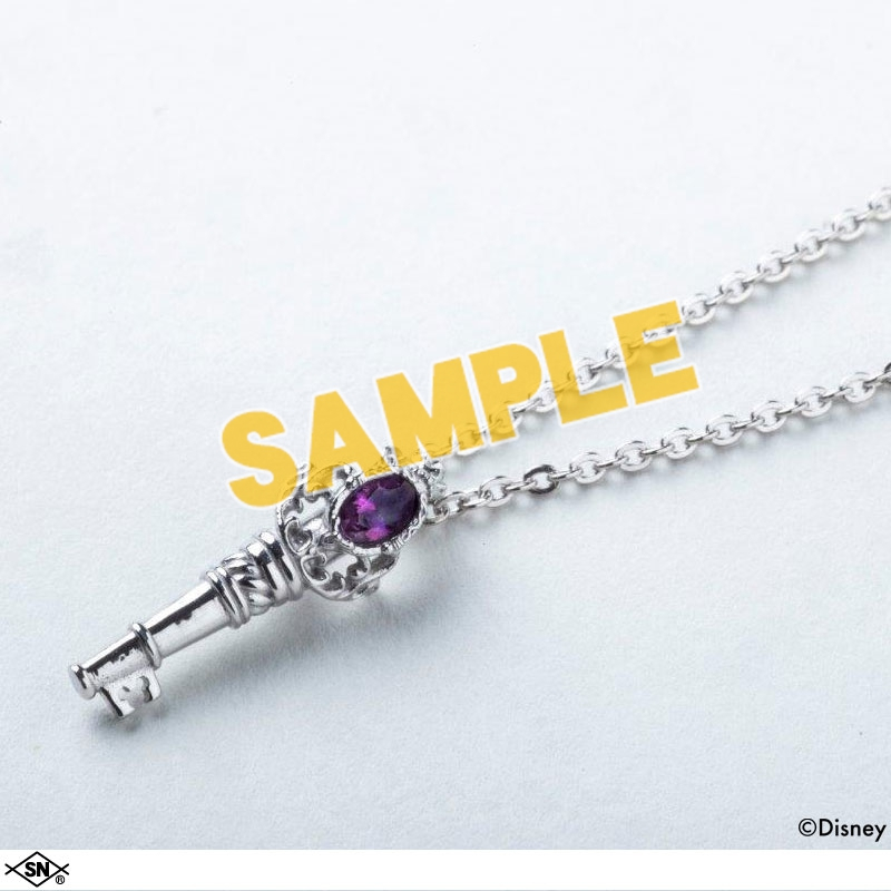 【グッズ-ネックレス】『ディズニー ツイステッドワンダーランド』 <ポムフィオーレ寮> <エペル・フェルミエ>シルバーネックレス