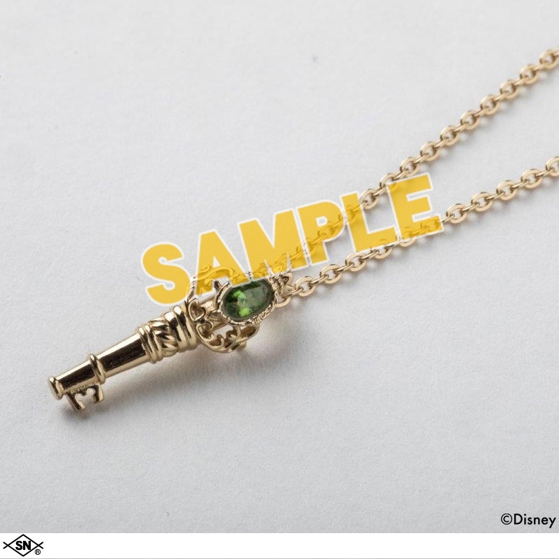 【グッズ-ネックレス】『ディズニー ツイステッドワンダーランド』 <ディアソムニア寮> <マレウス・ドラゴニア>シルバーネックレス ゴールド