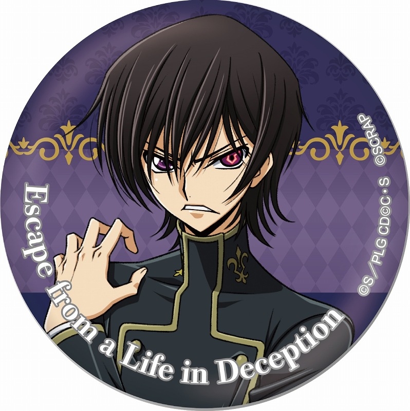 【グッズ-バッチ】コードギアス 反逆のルルーシュ 缶バッジ【アニメイト先行販売】