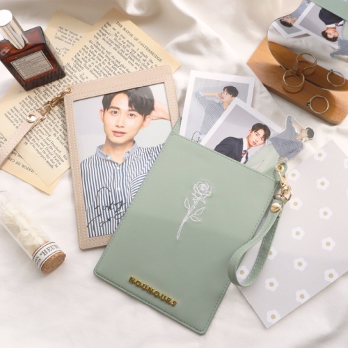 グッズ カバーホルダー Fanfancy ポストカードケース ローズ ベージュ アニメイト