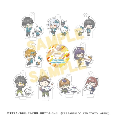 【グッズ-キーホルダー】ワールドトリガー×サンリオキャラクターズ ミニアクリルスタンドキーホルダー