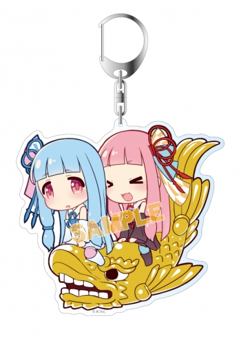 グッズ-キーホルダー】琴葉 茜・葵 しゃちほこ姉妹アクリル 