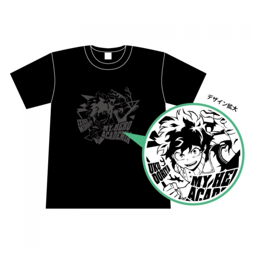 グッズ Tシャツ 僕のヒーローアカデミア Samecolortシャツ 緑谷出久 Mサイズ アニメイト