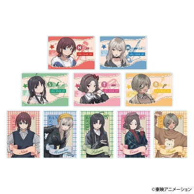 【グッズ-ステッカー】ガールズバンドクライ トレーディングアクリルステッカー(ガールズバンドクライ×夜のクラゲは泳げない コラボ ver.)