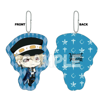 【グッズ-キーホルダー】ヴィジュアルプリズン VISUAL PRISON ダイカットクッションキーホルダー ギルティア・ブリオン