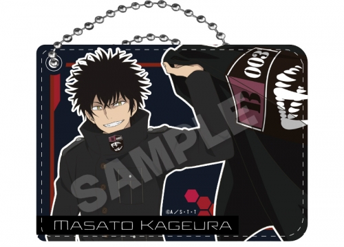 グッズ パスケース ワールドトリガー Puレザーパスケース 影浦雅人 アニメイト