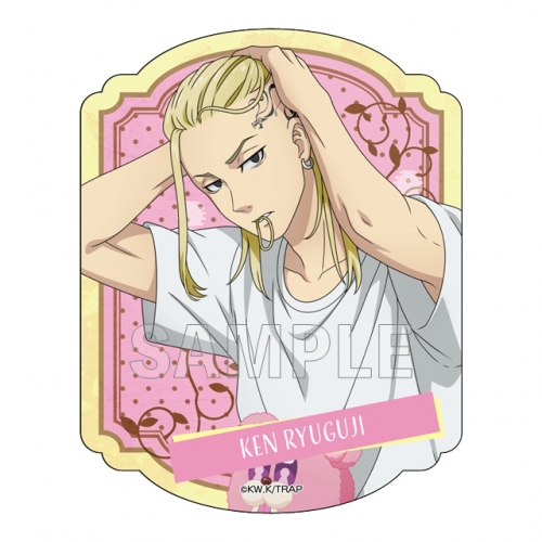 グッズ ステッカー 東京リベンジャーズ ステッカー Peaceful Holiday Ver 龍宮寺堅 アニメイト