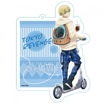【グッズ-パスケース】東京リベンジャーズ ダイカットパスケース Peaceful Holiday ver. 松野千冬