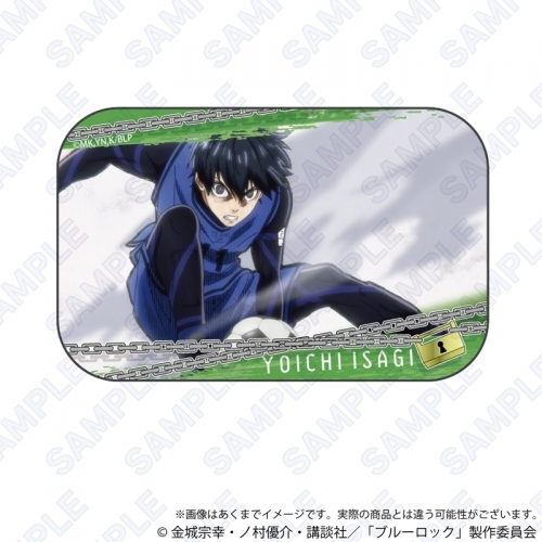 グッズ-バッチ】ブルーロック 場面写スクエア缶バッジ 潔世一 B 