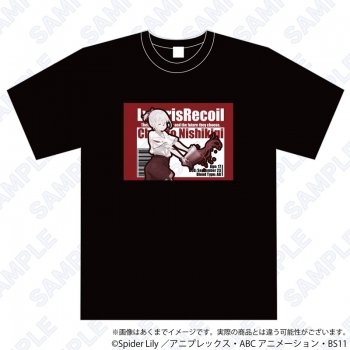 グッズ-Tシャツ】リコリス・リコイル Tシャツ ペインターver. Stand 