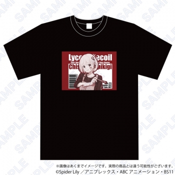グッズ-Tシャツ】リコリス・リコイル Tシャツ ペインターver. Sit type 